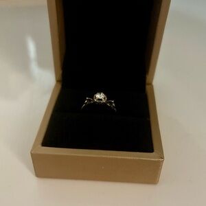 1940s vintage real diamond ring